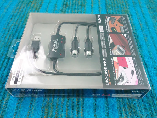 Roland UM-ONE mk2 USB MIDI Interface - New Old Stock - J077