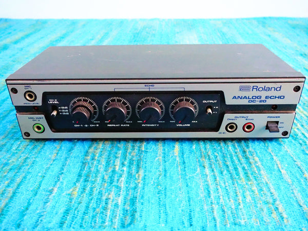 Roland DC-20 Analog Echo - 80's Analog Delay - Serviced - J079