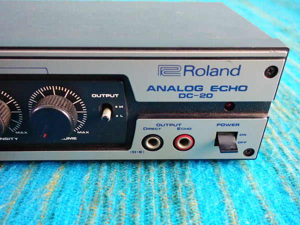 Roland DC-20 Analog Echo - 80's Analog Delay - Serviced - J079
