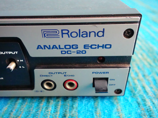 Roland DC-20 Analog Echo - 80's Analog Delay - Serviced - J079