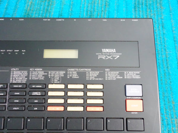 Yamaha RX7 Digital Rhythm Programmer - New Battery - J087
