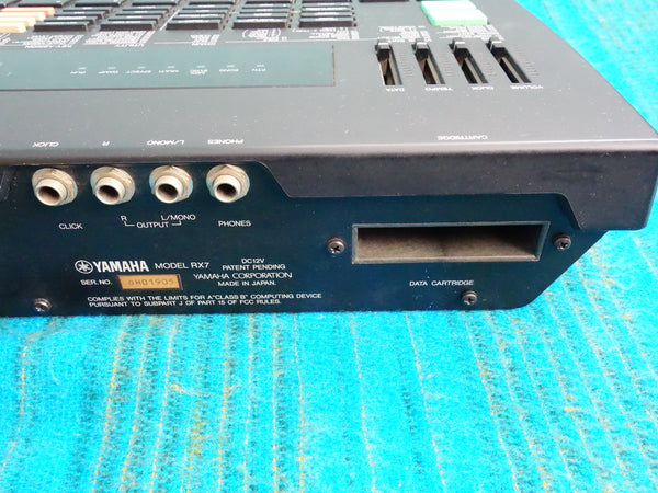 Yamaha RX7 Digital Rhythm Programmer - New Battery - J087