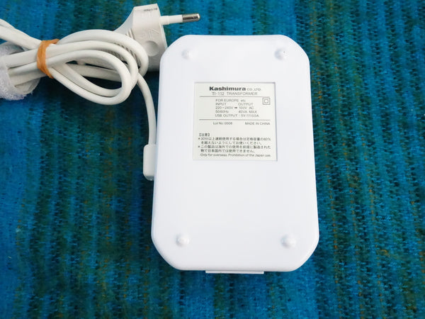 Kashimura TI-112 Step Down Transformer 220-240V to 100V 40w max - J082