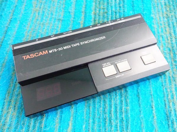 Tascam MTS-30 Midi Tape Synchronizer w/ AC Adapter - J088