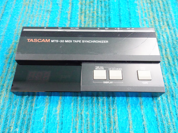 Tascam MTS-30 Midi Tape Synchronizer w/ AC Adapter - J088