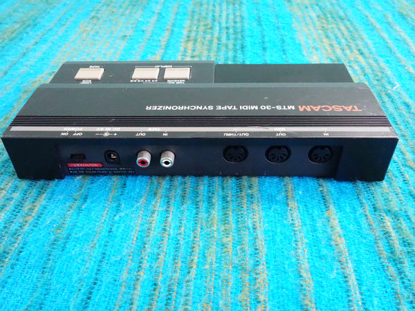 Tascam MTS-30 Midi Tape Synchronizer w/ AC Adapter - J088