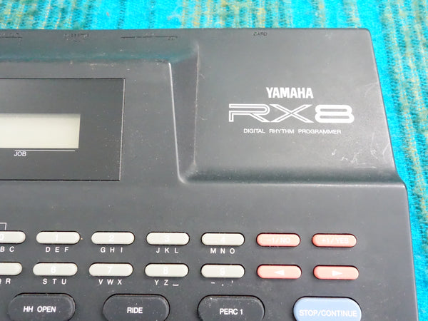 Yamaha RX8 Digital Rhythm Programmer w/ AC Adapter - New Internal Battery - J089