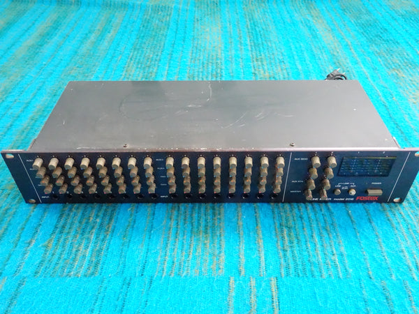 Fostex Model 2016 Line Mixer - 80's Stereo Mixer - J090