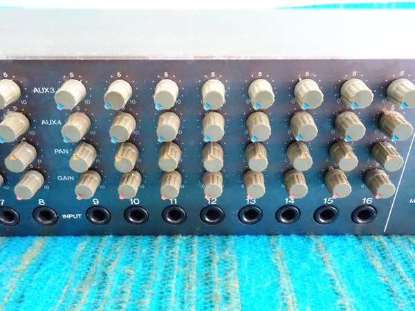 Fostex Model 2016 Line Mixer - 80's Stereo Mixer - J090