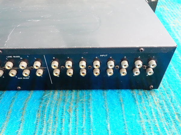 Fostex Model 2016 Line Mixer - 80's Stereo Mixer - J090