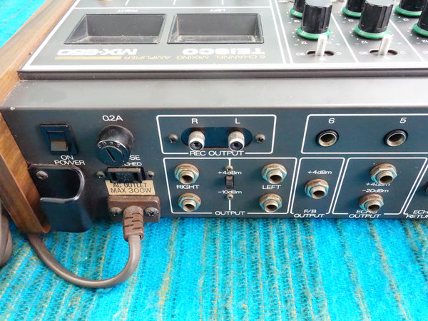 Teisco (Kawai) MX-650 6-Channel Mixer - 80's Analog - Serviced - J091