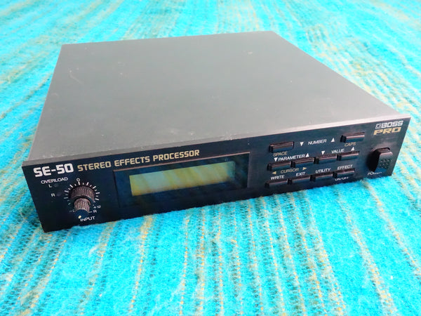 Boss SE-50 Stereo Effects Processor - New Internal Battery, w/ Power Supply - J092
