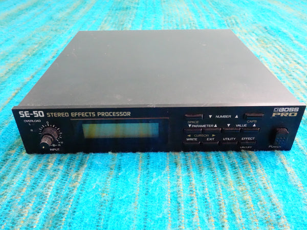Boss SE-50 Stereo Effects Processor - New Internal Battery, w/ Power Supply - J092