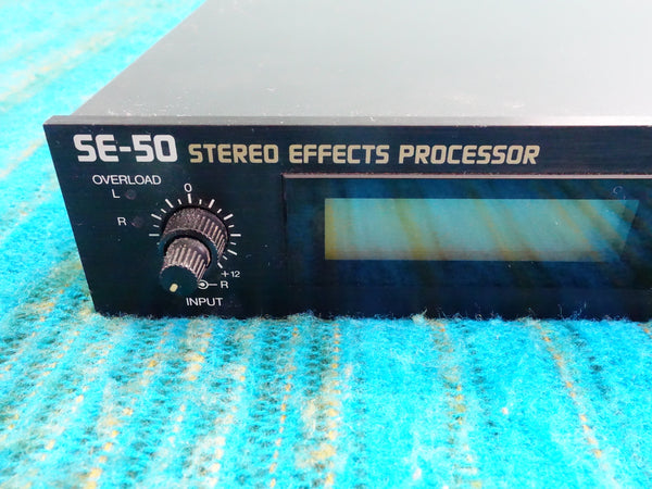 Boss SE-50 Stereo Effects Processor - New Internal Battery, w/ Power Supply - J092