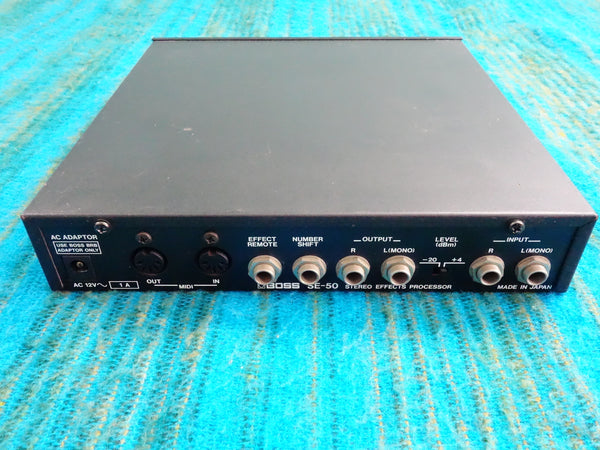 Boss SE-50 Stereo Effects Processor - New Internal Battery, w/ Power Supply - J092