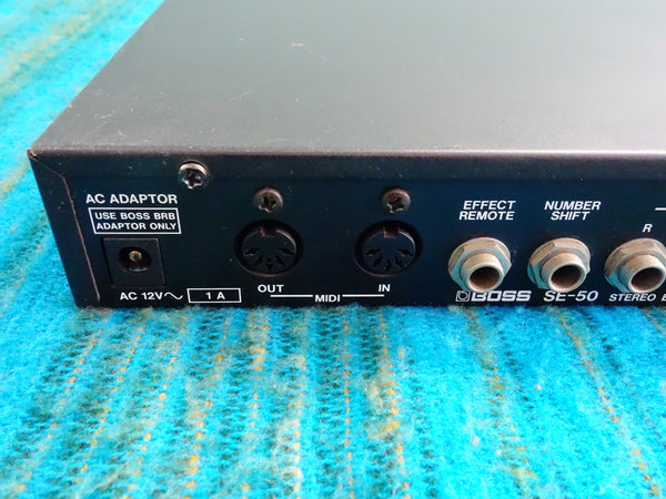Boss SE-50 Stereo Effects Processor - New Internal Battery, w/ Power Supply - J092