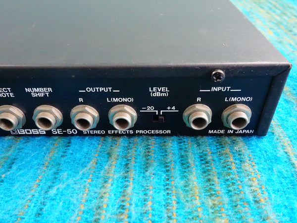 Boss SE-50 Stereo Effects Processor - New Internal Battery, w/ Power Supply - J092