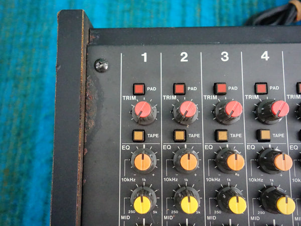 Tascam M-208 8 Channel Mixer - Serviced / Power Board Recapped - J095