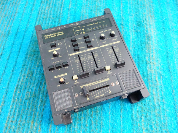 Audio Technica AT-MX 33 Disco Mixer w/ AC Adapter - J096