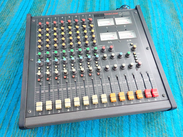 Tascam M-208 8 Channel Mixer - Serviced / Recapped / New Faders - J098
