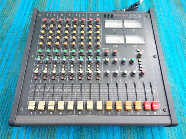 Tascam M-208 8 Channel Mixer - Serviced / Recapped / New Faders - J098