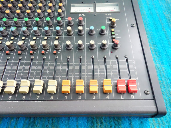 Tascam M-208 8 Channel Mixer - Serviced / Recapped / New Faders - J098