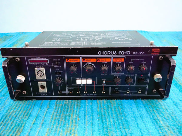 Roland SRE-555 Chorus Echo - 1981 Model - Serviced / Recapped - K004