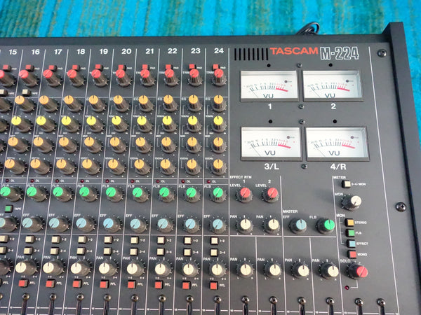 Tascam M-224 24 Channel Mixer - Serviced - 80's Analog - K014