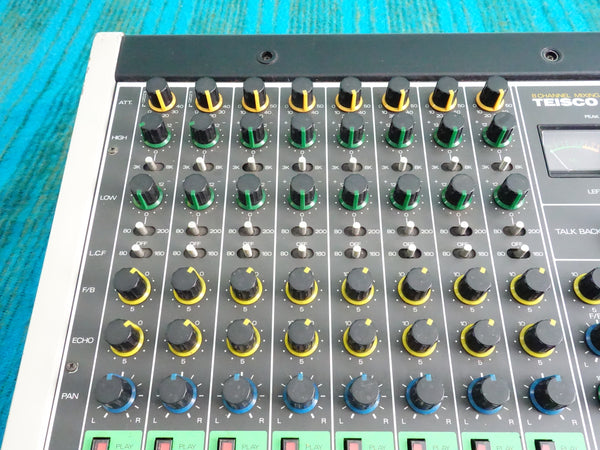 Teisco (Kawai) MX-850 8 Channel Mixer - 80's Analog - Serviced - K017