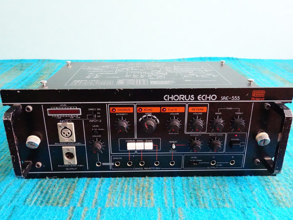 Roland SRE-555 Chorus Echo - 1981 Model - Serviced / Recapped - K004
