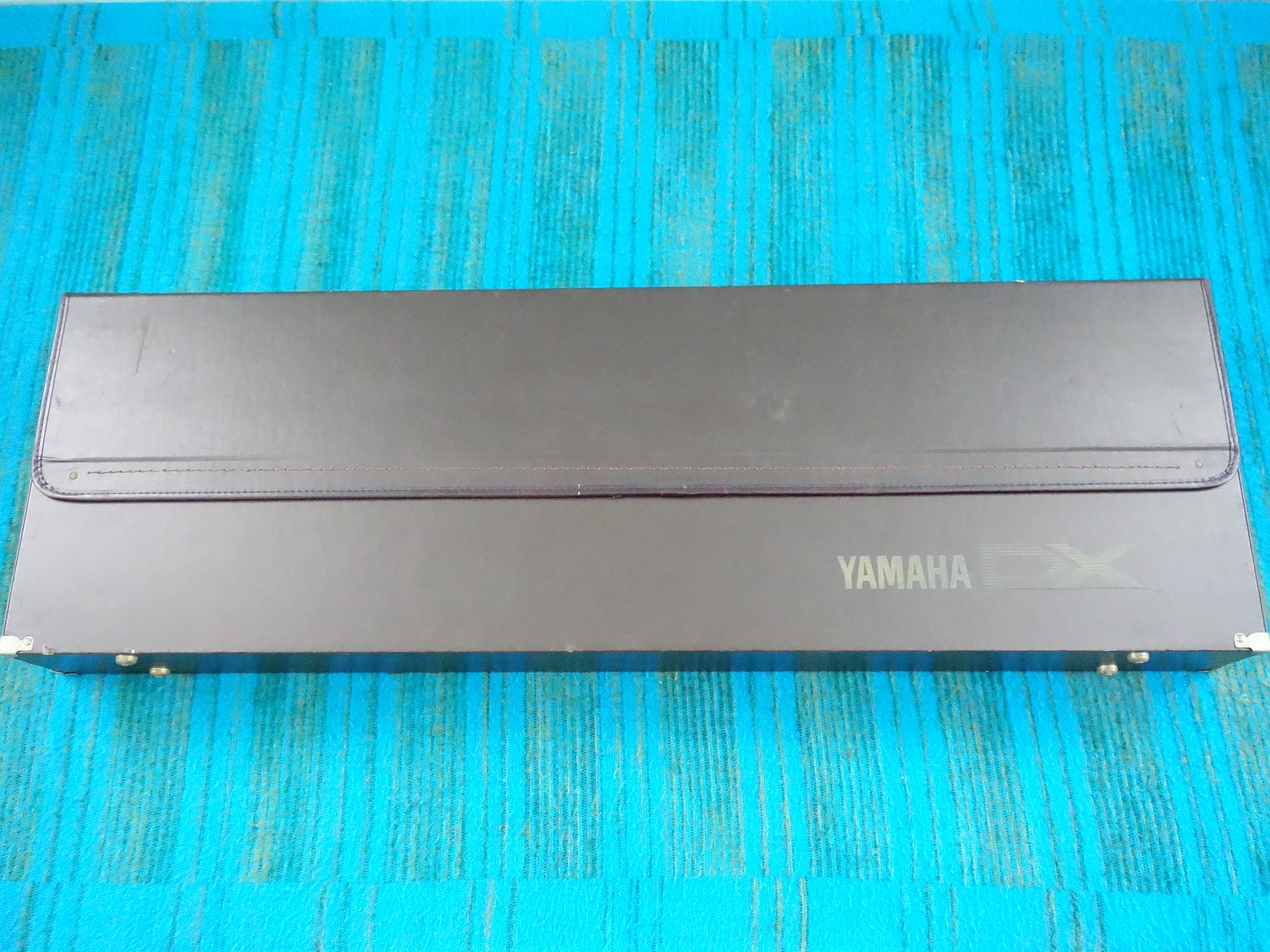 Yamaha DX7 Original Brown Leather Hard Case - K018 – SUBTOKYOSHOP