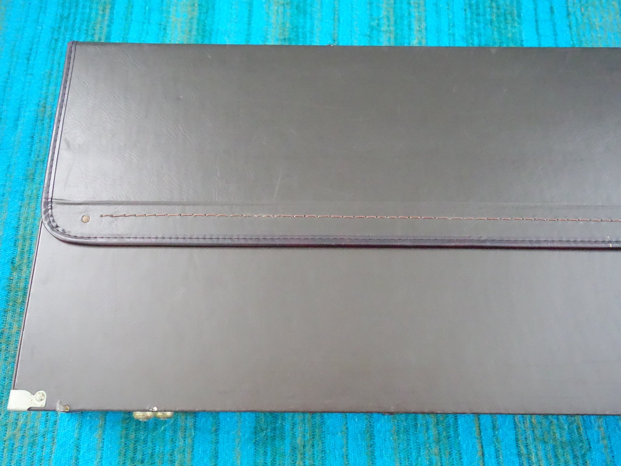Yamaha DX7 Original Brown Leather Hard Case - K018 – SUBTOKYOSHOP