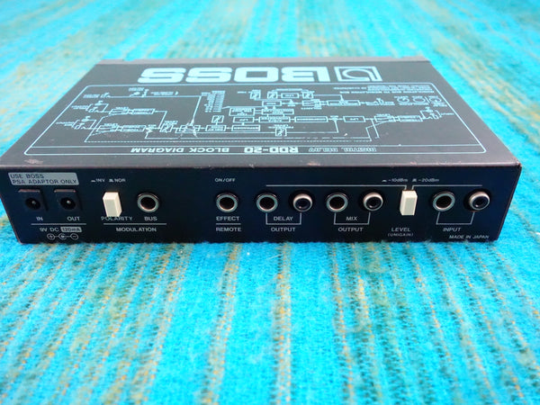 Boss RDD-20 Digital Delay - Micro Rack Series 80's - K023