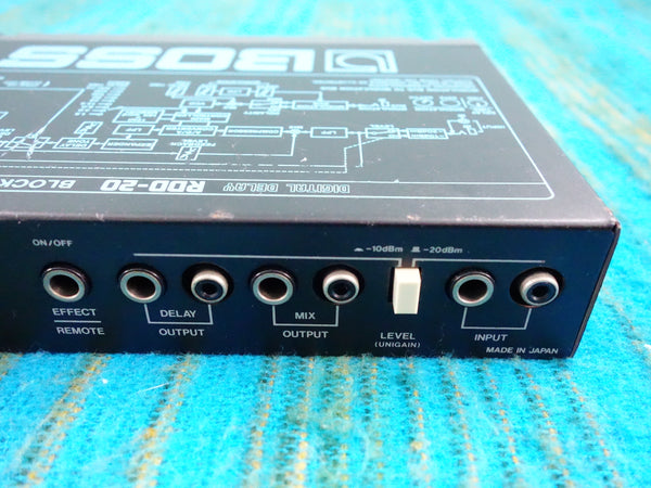 Boss RDD-20 Digital Delay - Micro Rack Series 80's - K023