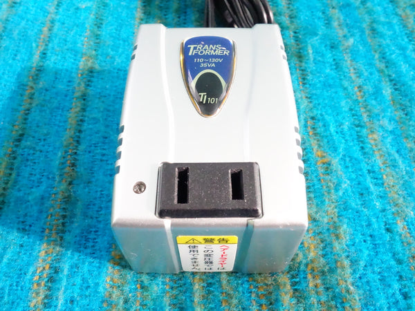 Kashimura TI-101 Step Down Transformer 110-130V to 100V 35w max - K020