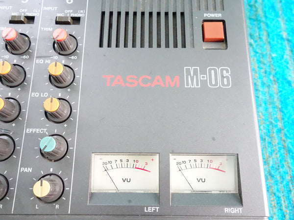 Tascam M-06 6 Channel Stereo Mixer - 80's Analog - K029
