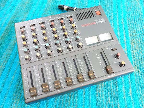 Tascam M-06 6 Channel Stereo Mixer - 80's Analog - K029
