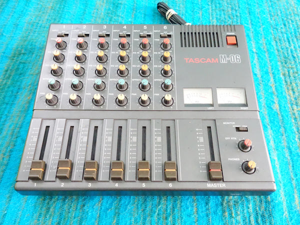 Tascam M-06 6 Channel Stereo Mixer - 80's Analog - K029