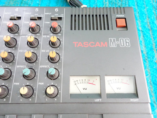 Tascam M-06 6 Channel Stereo Mixer - 80's Analog - K029