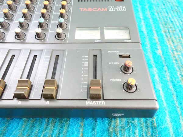 Tascam M-06 6 Channel Stereo Mixer - 80's Analog - K029