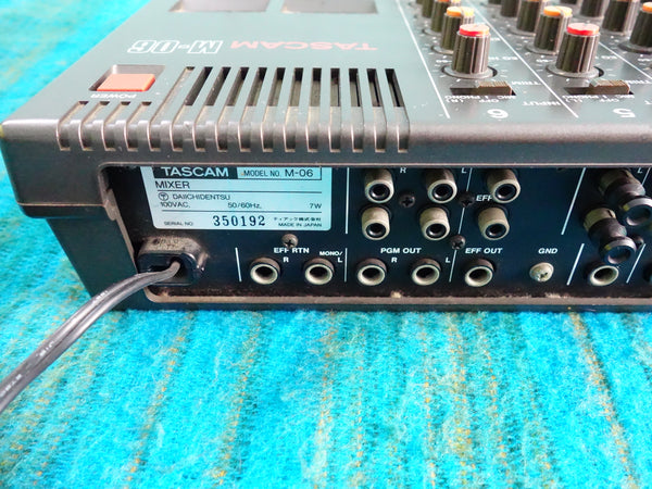 Tascam M-06 6 Channel Stereo Mixer - 80's Analog - K029