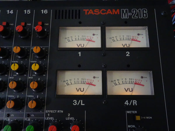 Tascam M-216 16 Channel Mixer - Serviced - 80's Analog - K032