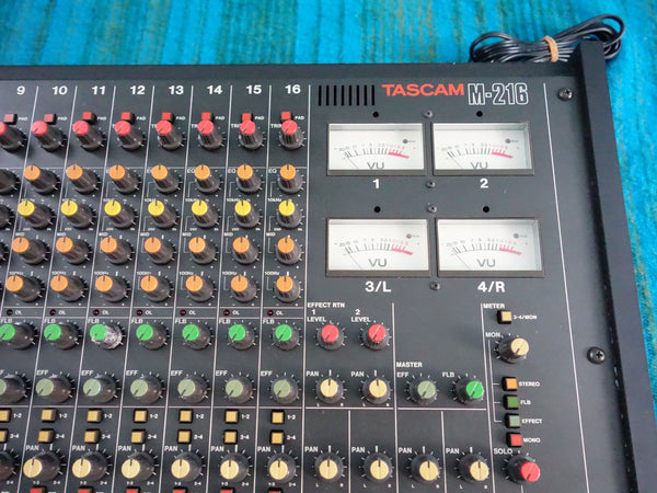 Tascam M-216 16 Channel Mixer - Serviced - 80's Analog - K032