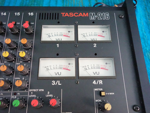 Tascam M-216 16 Channel Mixer - Serviced - 80's Analog - K032