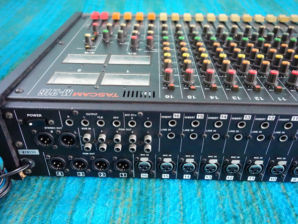 Tascam M-216 16 Channel Mixer - Serviced - 80's Analog - K032