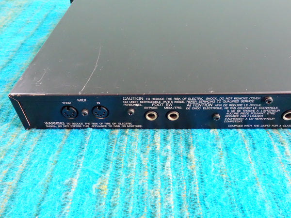 YAMAHA SPX50D Multi Effects Processor - Serviced - New Internal Battery - K035