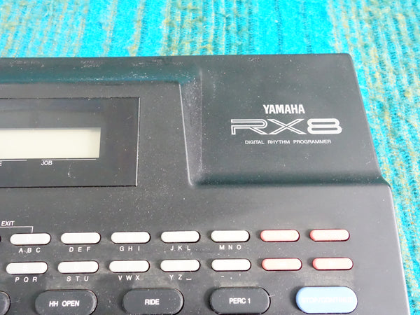 Yamaha RX8 Digital Rhythm Programmer w/ AC Adapter - New Internal Battery - K034