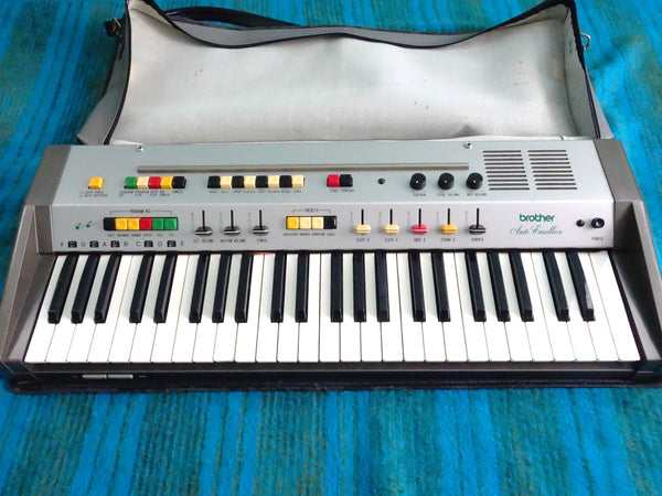 Brother GX-151 Auto Emillion Synthesizer / Drum Machine 70's - K038