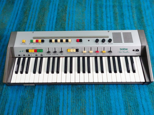Brother GX-151 Auto Emillion Synthesizer / Drum Machine 70's - K038