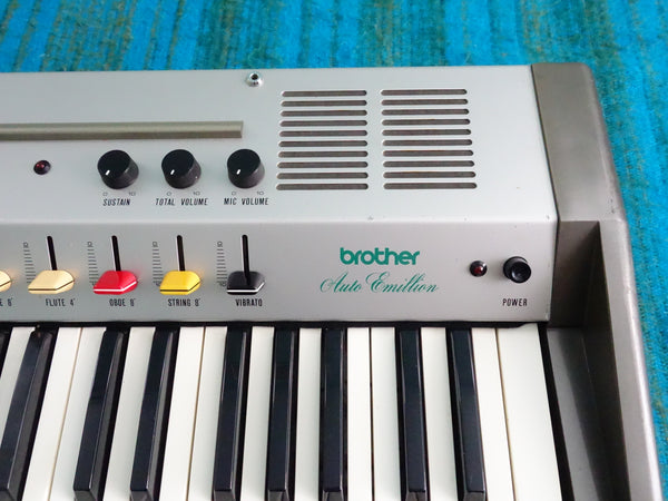 Brother GX-151 Auto Emillion Synthesizer / Drum Machine 70's - K038
